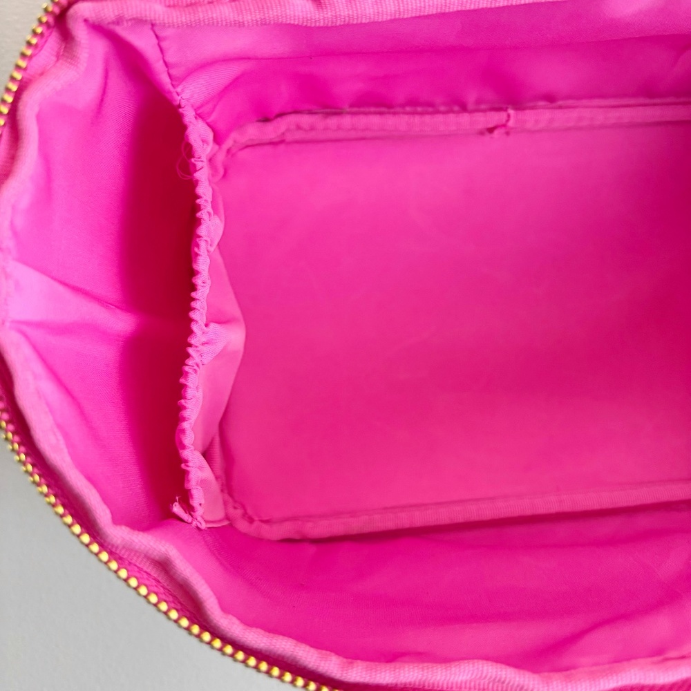 WICKED X Katie Kime Makeup Cosmetic Train Bag NWT HTF Pink Toile Glinda OZ - Picture 12 of 15
